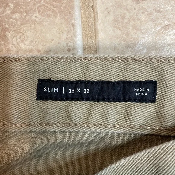 Mens khaki jeans PacSun 32x32 slim - Picture 3 of 6